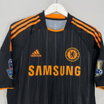 Shop 2010/11 CHELSEA ESSIEN #5 *MATCH ISSUE* AWAY SHIRT (L) ADIDAS, classic football shirts, vintage football shirts & retro soccer jerseys at Cult Kits