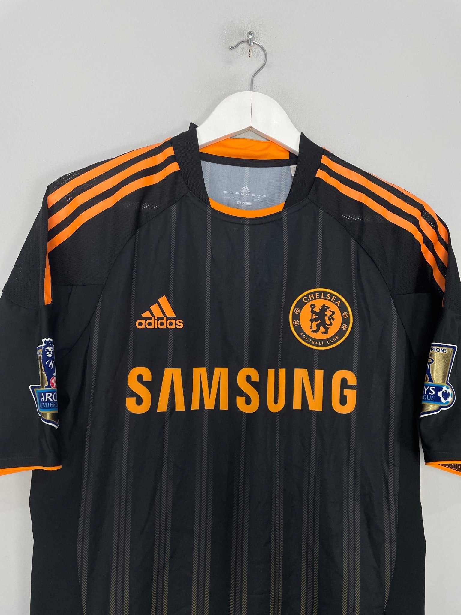Shop 2010/11 CHELSEA ESSIEN #5 *MATCH ISSUE* AWAY SHIRT (L) ADIDAS, classic football shirts, vintage football shirts & retro soccer jerseys at Cult Kits