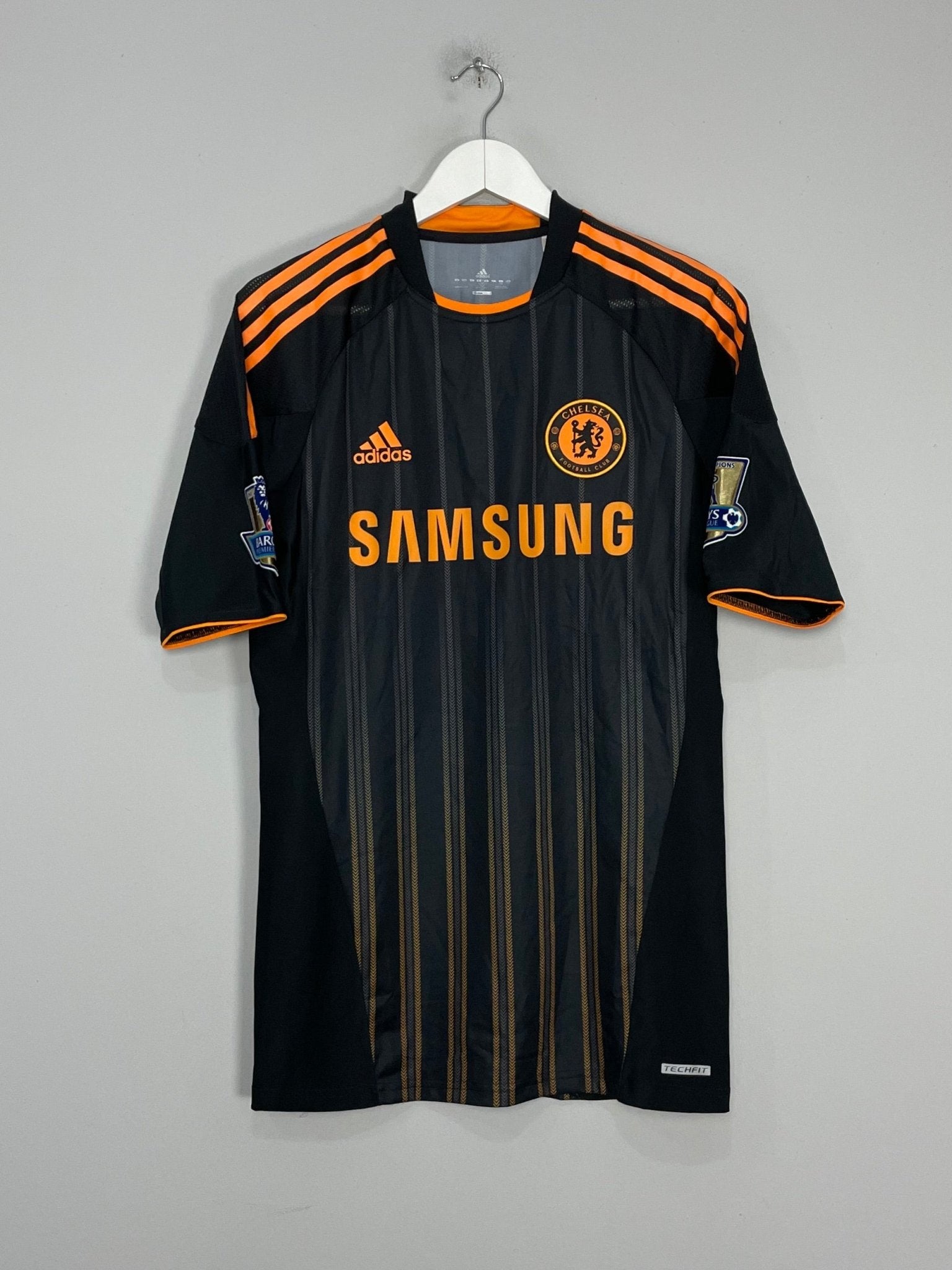 Shop 2010/11 CHELSEA ESSIEN #5 *MATCH ISSUE* AWAY SHIRT (L) ADIDAS, classic football shirts, vintage football shirts & retro soccer jerseys at Cult Kits