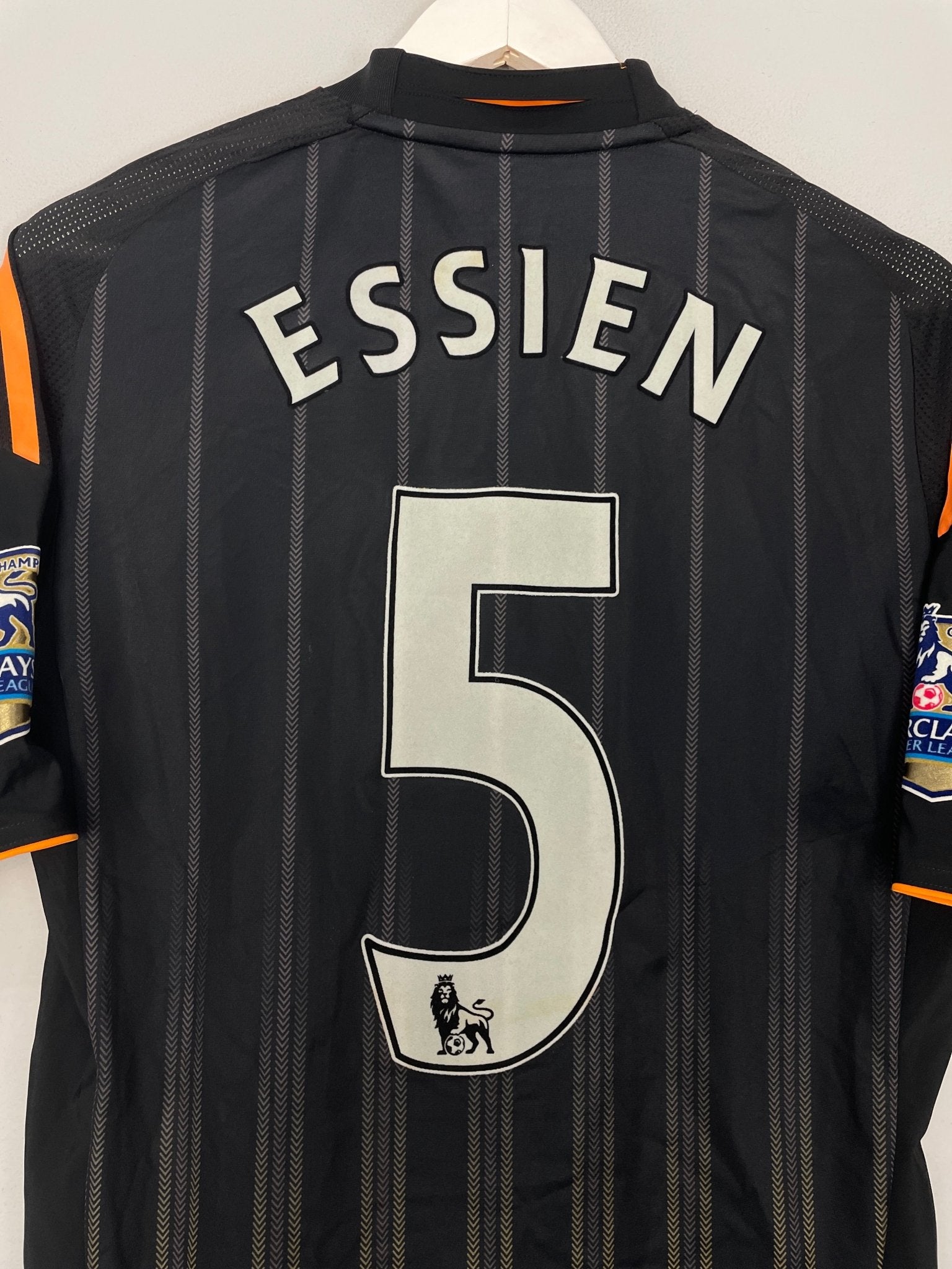 Shop 2010/11 CHELSEA ESSIEN #5 *MATCH ISSUE* AWAY SHIRT (L) ADIDAS, classic football shirts, vintage football shirts & retro soccer jerseys at Cult Kits