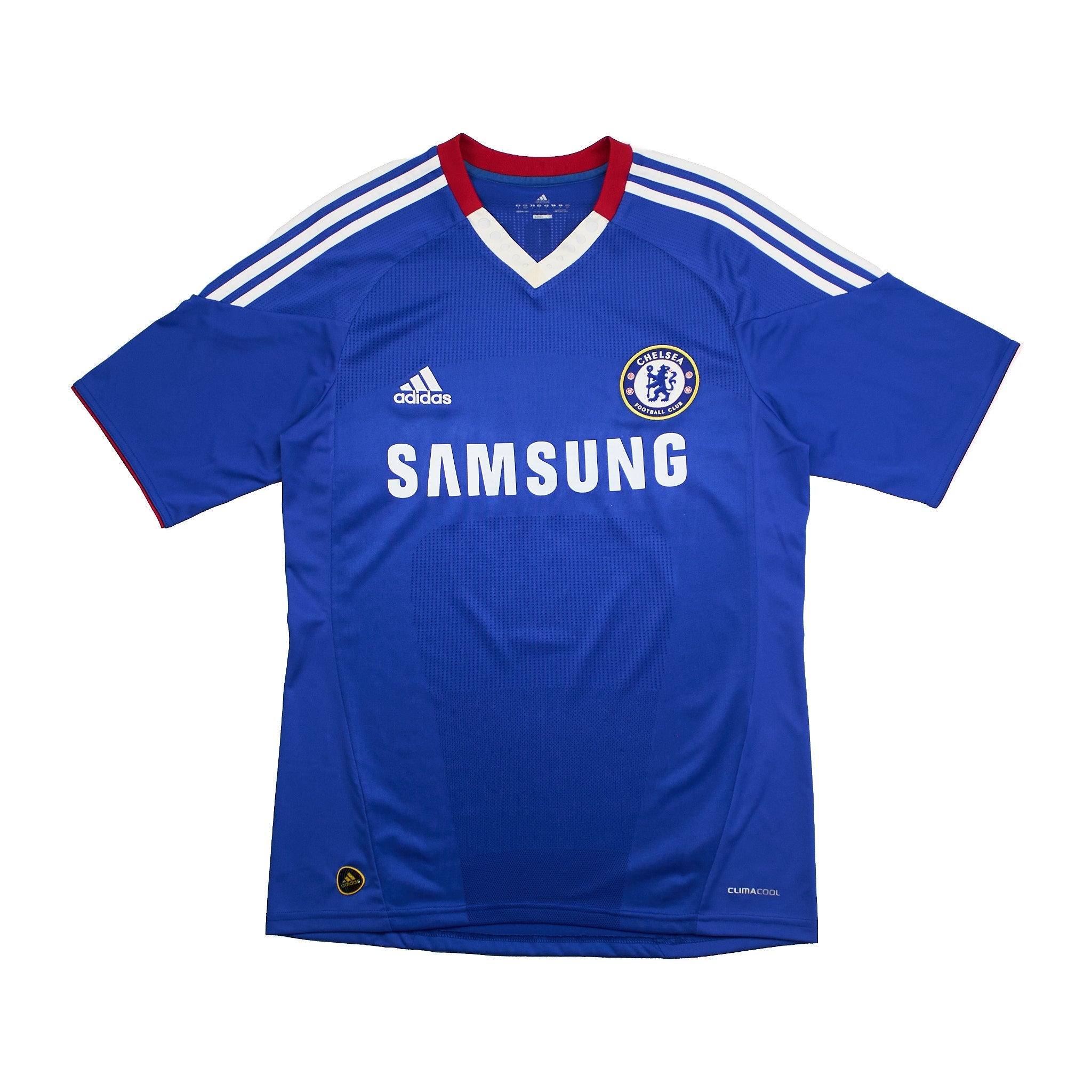 Buy 2010/11 Chelsea Lampard 8 Home Shirt (S) Adidas ~ Free worldwide shipping ~ Authentic Vintage Football Shirts from Cult Kits