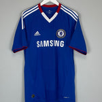 Shop 2010/11 CHELSEA MALOUDA #15 HOME SHIRT (M) ADIDAS, classic football shirts, vintage football shirts & retro soccer jerseys at Cult Kits