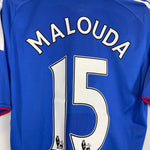 Shop 2010/11 CHELSEA MALOUDA #15 HOME SHIRT (M) ADIDAS, classic football shirts, vintage football shirts & retro soccer jerseys at Cult Kits