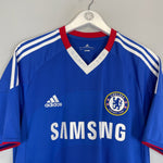 Shop 2010/11 CHELSEA MALOUDA #15 HOME SHIRT (M) ADIDAS, classic football shirts, vintage football shirts & retro soccer jerseys at Cult Kits