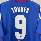 Shop 2010/11 CHELSEA TORRES #9 *BNWT* HOME SHIRT (XL) ADIDAS, classic football shirts, vintage football shirts & retro soccer jerseys at Cult Kits