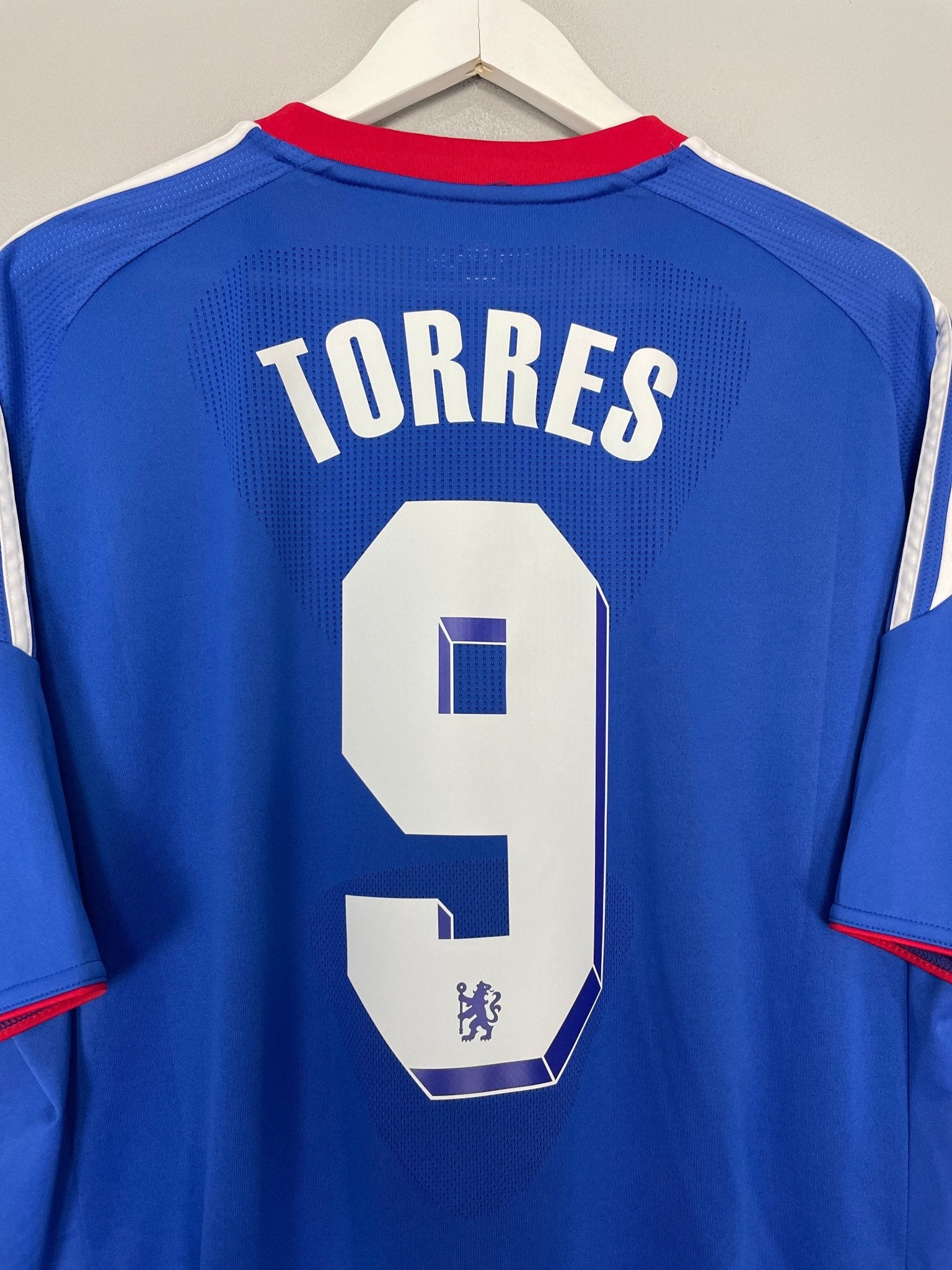 Shop 2010/11 CHELSEA TORRES #9 *BNWT* HOME SHIRT (XL) ADIDAS, classic football shirts, vintage football shirts & retro soccer jerseys at Cult Kits