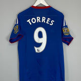 Shop 2010/11 CHELSEA TORRES #9 HOME SHIRT (S) ADIDAS, classic football shirts, vintage football shirts & retro soccer jerseys at Cult Kits