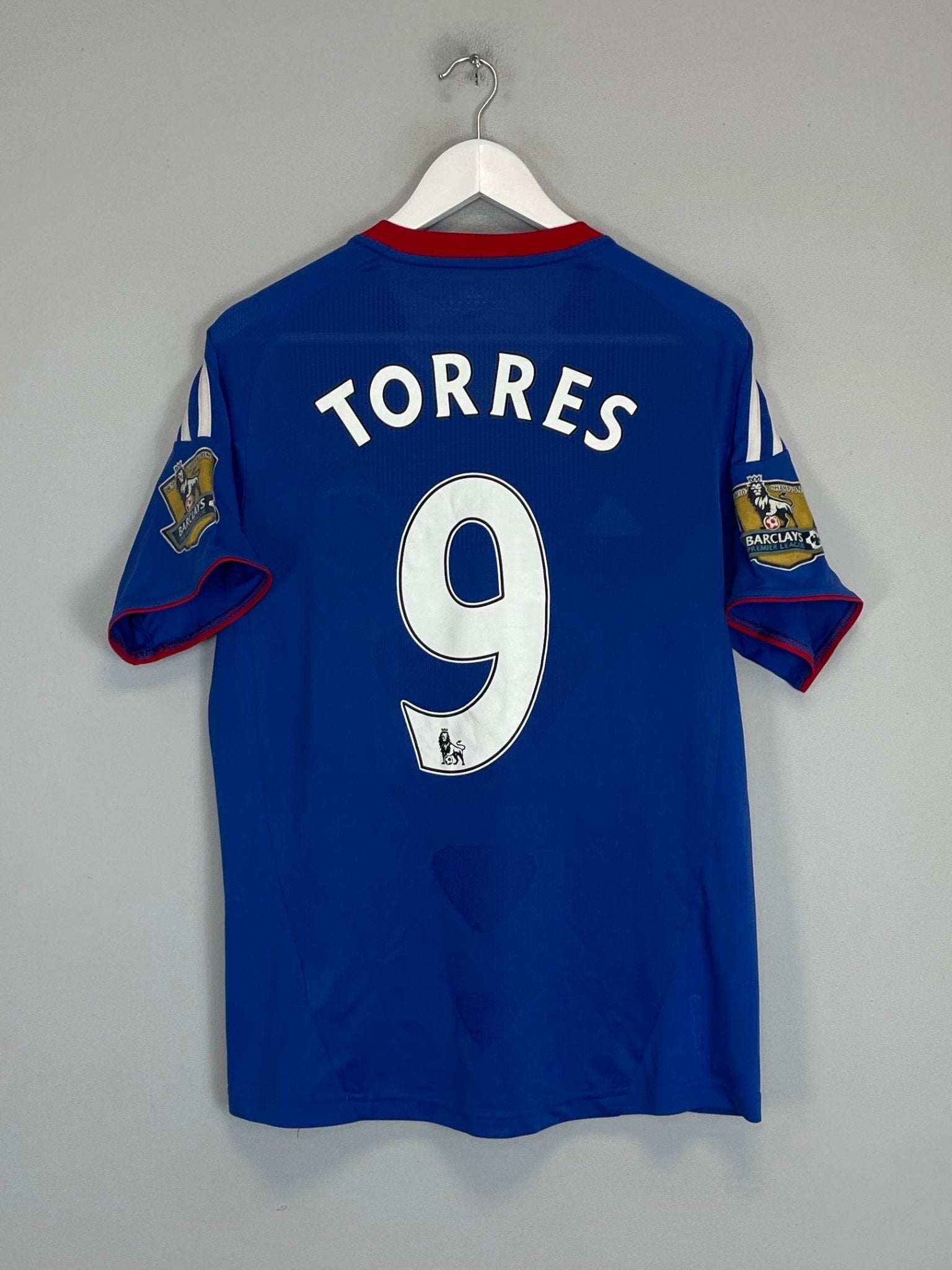 Shop 2010/11 CHELSEA TORRES #9 HOME SHIRT (S) ADIDAS, classic football shirts, vintage football shirts & retro soccer jerseys at Cult Kits