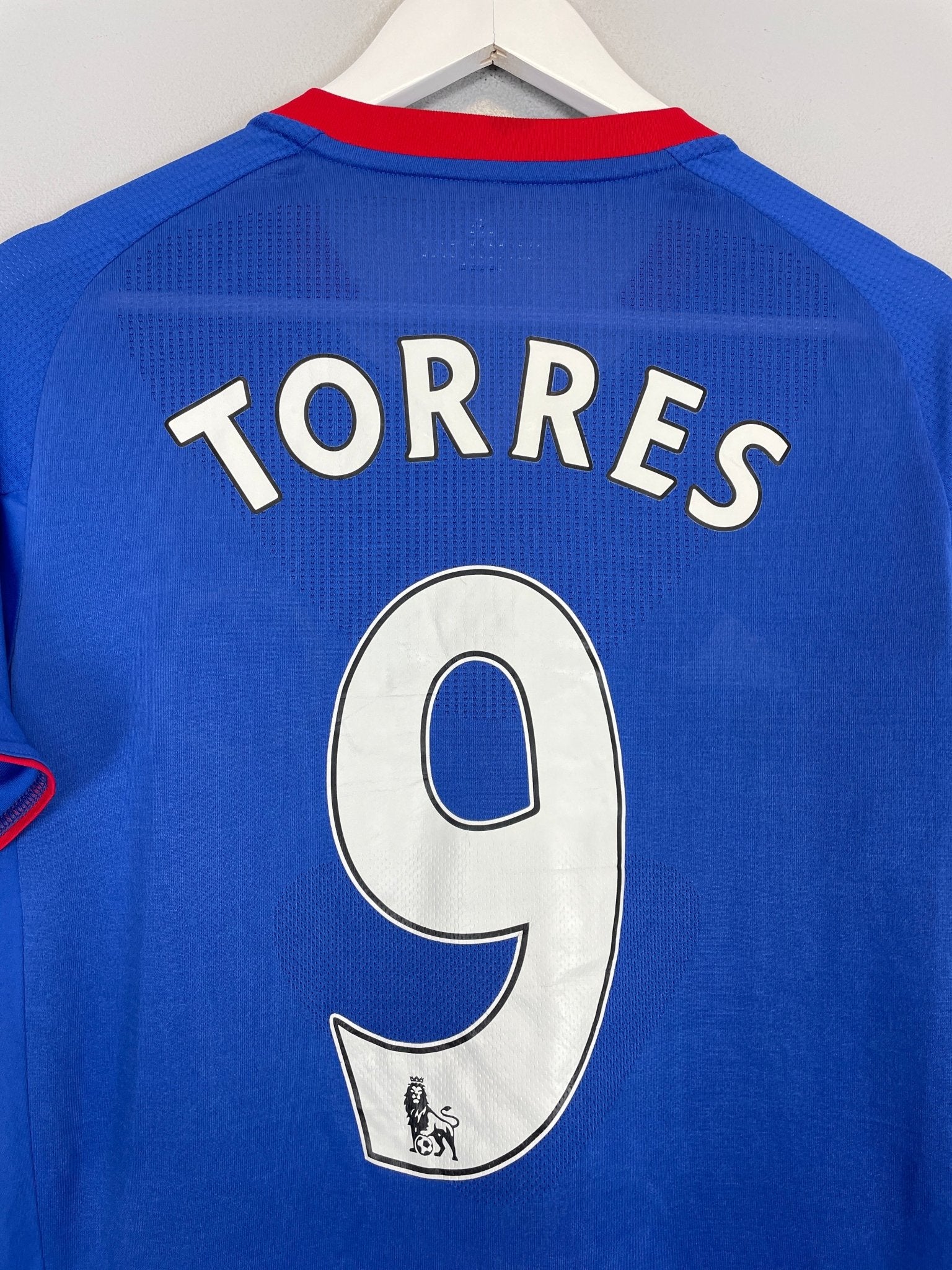 Shop 2010/11 CHELSEA TORRES #9 HOME SHIRT (S) ADIDAS, classic football shirts, vintage football shirts & retro soccer jerseys at Cult Kits