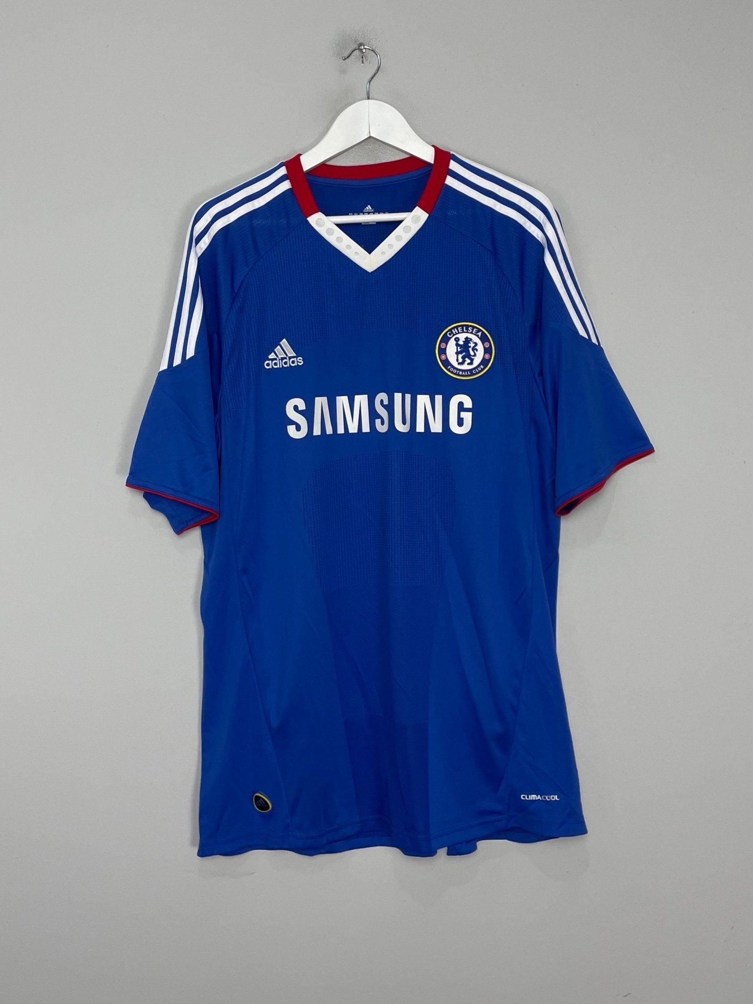 Shop 2010/11 CHELSEA TORRES #9 HOME SHIRT (XL) ADIDAS, classic football shirts, vintage football shirts & retro soccer jerseys at Cult Kits