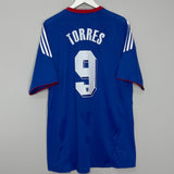 Shop 2010/11 CHELSEA TORRES #9 HOME SHIRT (XL) ADIDAS, classic football shirts, vintage football shirts & retro soccer jerseys at Cult Kits