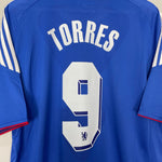 Shop 2010/11 CHELSEA TORRES #9 HOME SHIRT (XL) ADIDAS, classic football shirts, vintage football shirts & retro soccer jerseys at Cult Kits