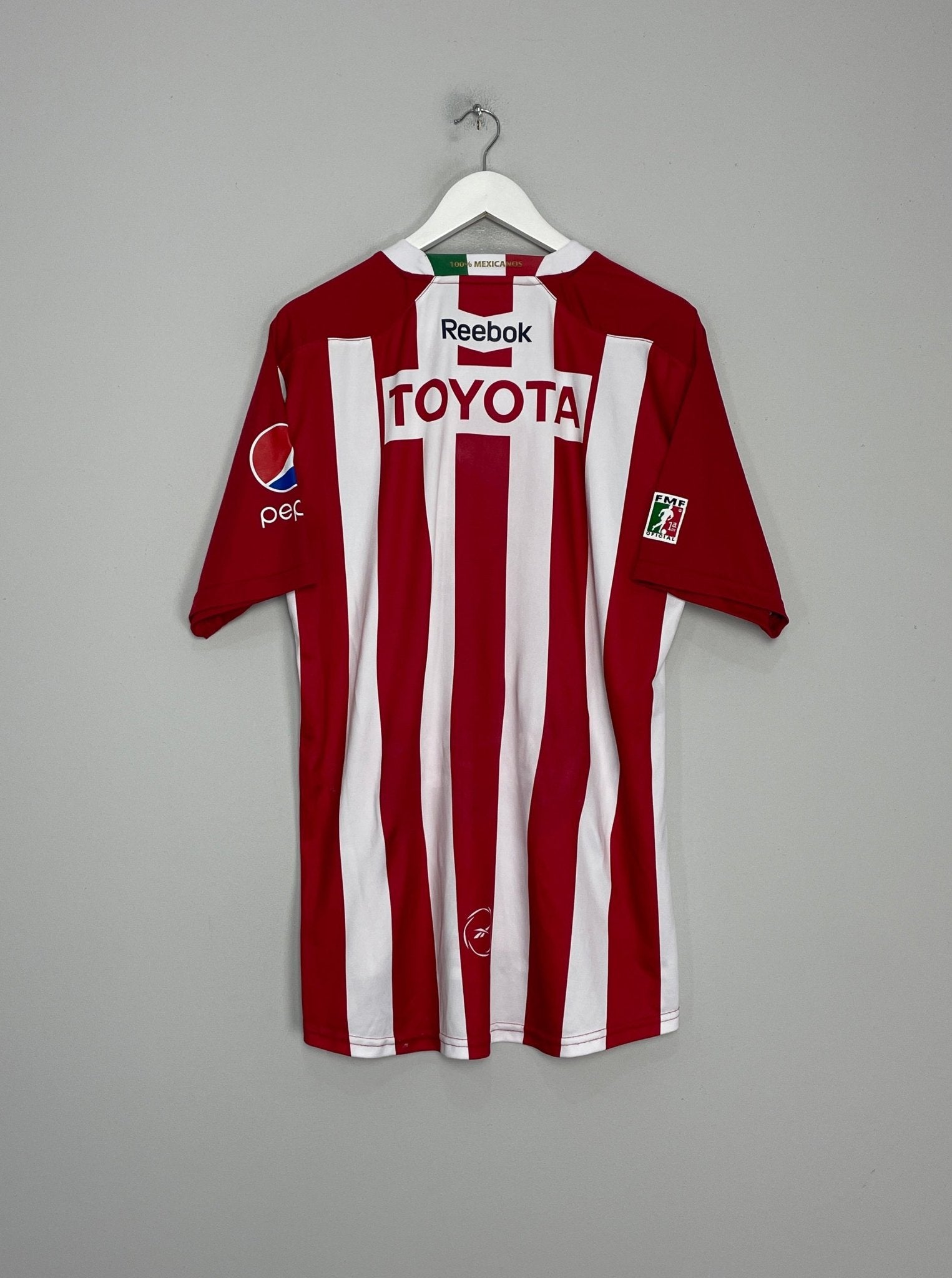 Shop 2010/11 CHIVAS GUADALAJARA HOME SHIRT (XL) REEBOK, classic football shirts, vintage football shirts & retro soccer jerseys at Cult Kits