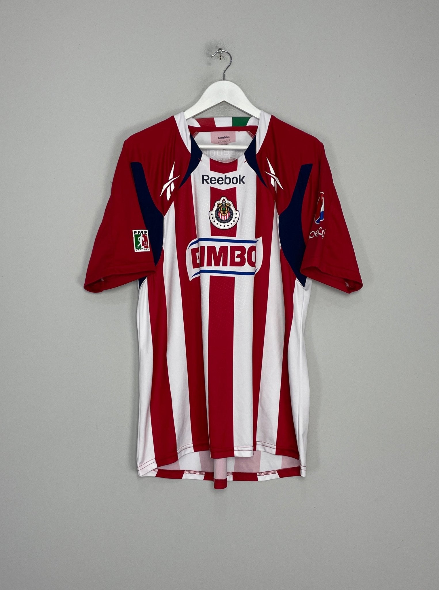 Shop 2010/11 CHIVAS GUADALAJARA HOME SHIRT (XL) REEBOK, classic football shirts, vintage football shirts & retro soccer jerseys at Cult Kits