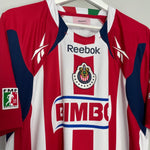 Shop 2010/11 CHIVAS GUADALAJARA HOME SHIRT (XL) REEBOK, classic football shirts, vintage football shirts & retro soccer jerseys at Cult Kits