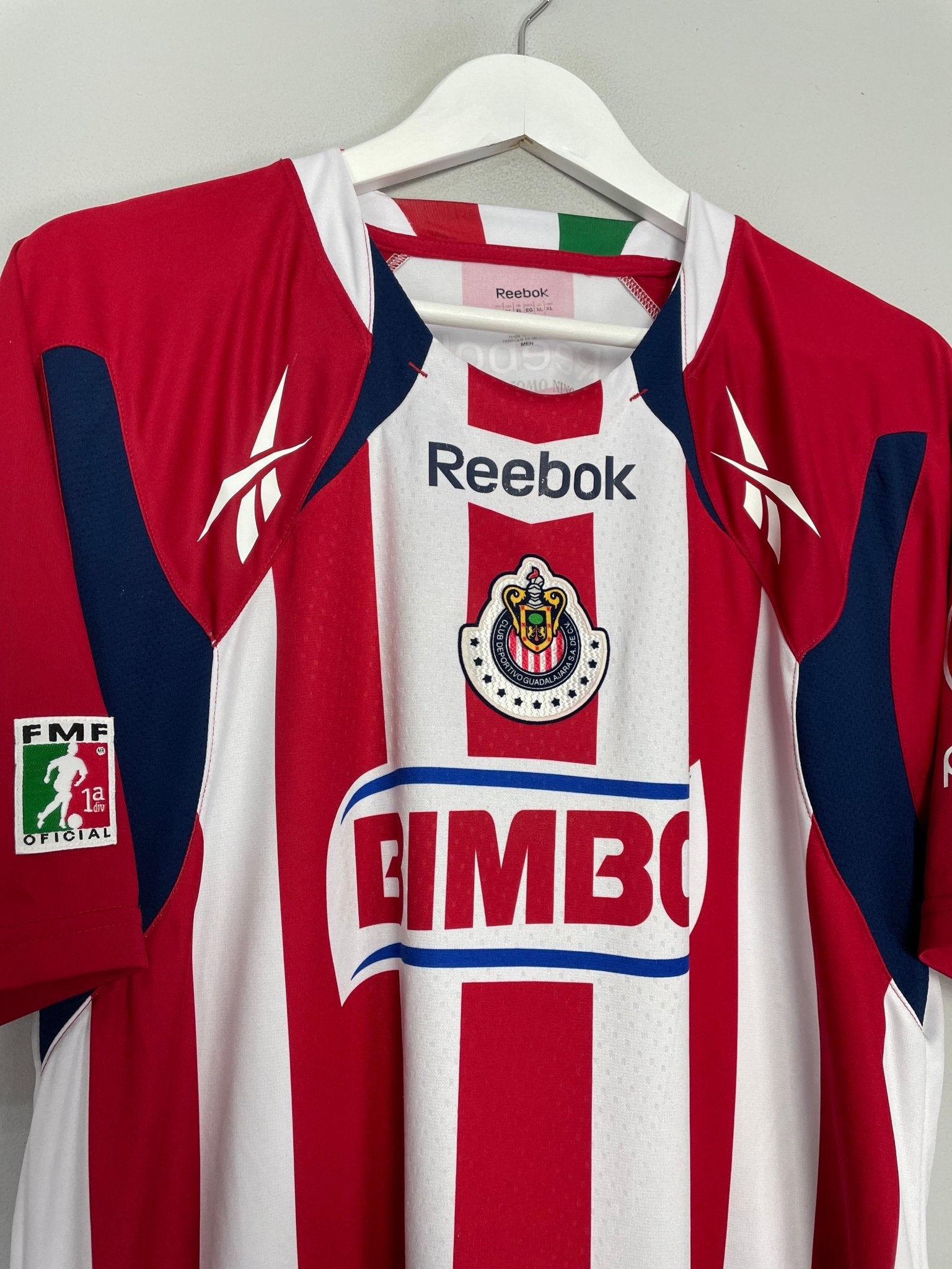 Shop 2010/11 CHIVAS GUADALAJARA HOME SHIRT (XL) REEBOK, classic football shirts, vintage football shirts & retro soccer jerseys at Cult Kits