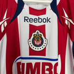 Shop 2010/11 CHIVAS GUADALAJARA HOME SHIRT (XL) REEBOK, classic football shirts, vintage football shirts & retro soccer jerseys at Cult Kits