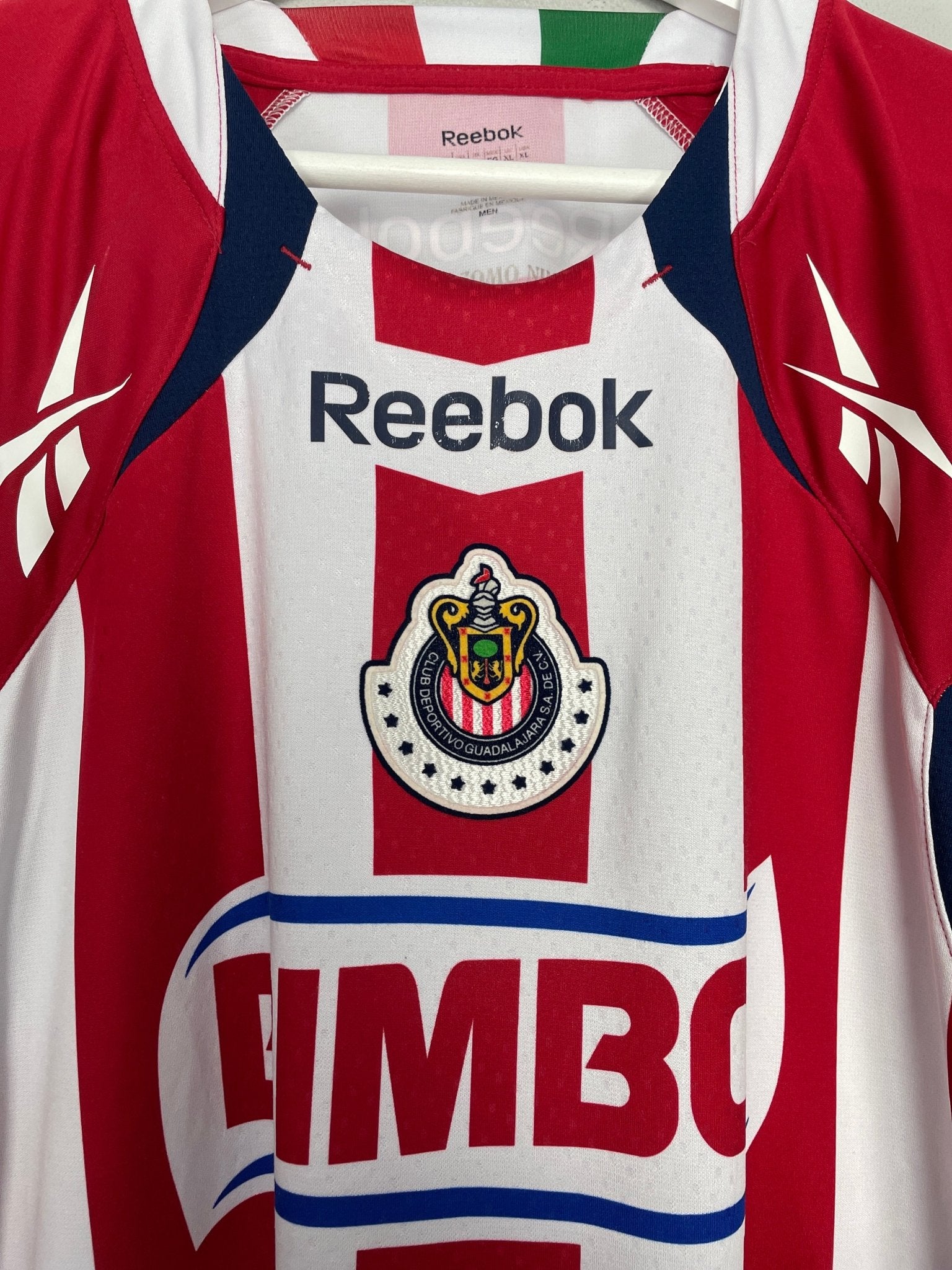 Shop 2010/11 CHIVAS GUADALAJARA HOME SHIRT (XL) REEBOK, classic football shirts, vintage football shirts & retro soccer jerseys at Cult Kits