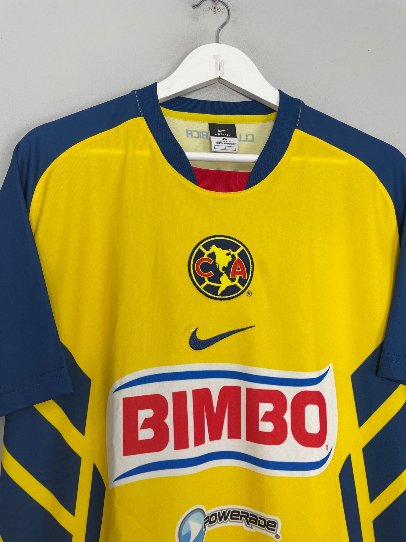 Shop 2010/11 CLUB AMERICA HOME SHIRT (L) NIKE, classic football shirts, vintage football shirts & retro soccer jerseys at Cult Kits