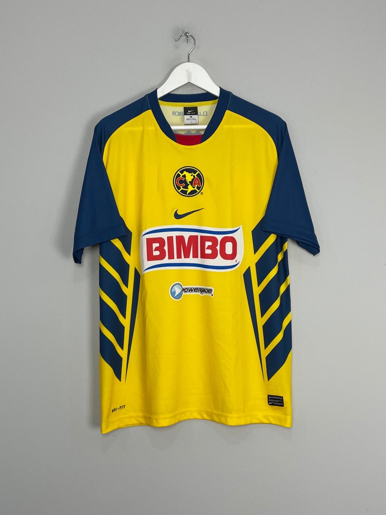 Shop 2010/11 CLUB AMERICA HOME SHIRT (L) NIKE, classic football shirts, vintage football shirts & retro soccer jerseys at Cult Kits