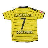 Buy 2010/11 DORTMUND LEWANDOWSKI 7 HOME SHIRT (L) KAPPA ~ Free worldwide shipping available ~ Authentic Vintage Football Shirts from Cult Kits