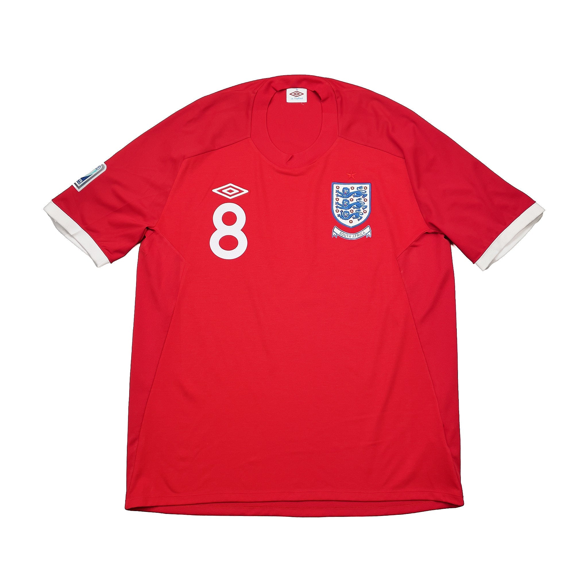 Buy 2010/11 England Lampard 8 Away Shirt (L) Umbro ~ Free worldwide shipping available ~ Authentic Vintage Football Shirts from Cult Kits