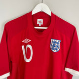 Shop 2010/11 ENGLAND ROONEY #10 AWAY SHIRT (L) UMBRO, classic football shirts, vintage football shirts & retro soccer jerseys at Cult Kits