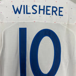 Shop 2010/11 ENGLAND WILSHERE #10 HOME SHIRT (M) UMBRO, classic football shirts, vintage football shirts & retro soccer jerseys at Cult Kits