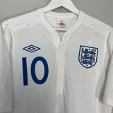 Shop 2010/11 ENGLAND WILSHERE #10 HOME SHIRT (M) UMBRO, classic football shirts, vintage football shirts & retro soccer jerseys at Cult Kits