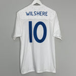 Shop 2010/11 ENGLAND WILSHERE #10 HOME SHIRT (M) UMBRO, classic football shirts, vintage football shirts & retro soccer jerseys at Cult Kits