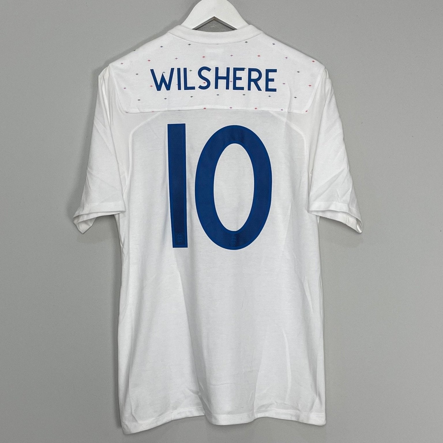 Shop 2010/11 ENGLAND WILSHERE #10 HOME SHIRT (M) UMBRO, classic football shirts, vintage football shirts & retro soccer jerseys at Cult Kits
