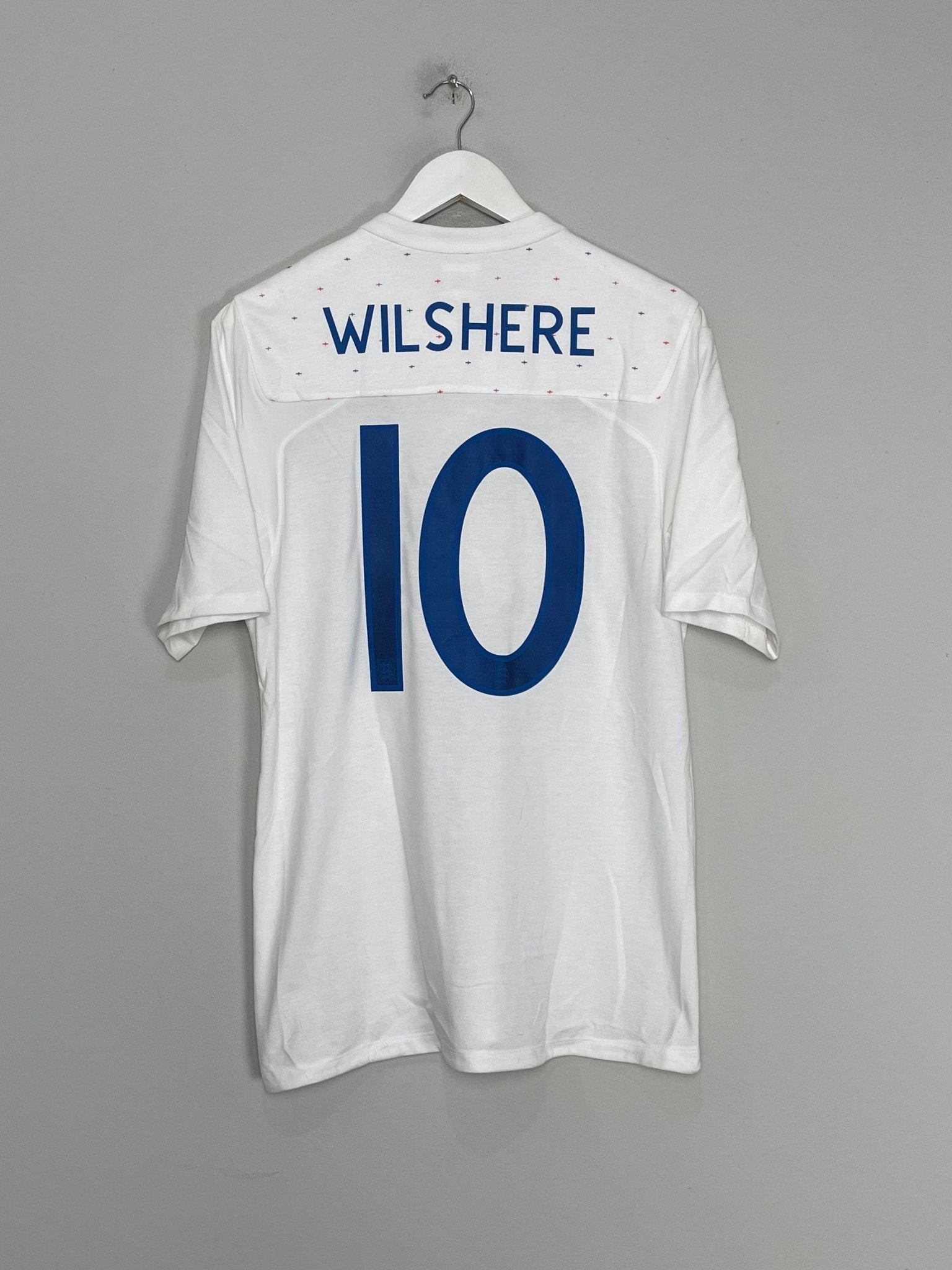 Shop 2010/11 ENGLAND WILSHERE #10 HOME SHIRT (M) UMBRO, classic football shirts, vintage football shirts & retro soccer jerseys at Cult Kits