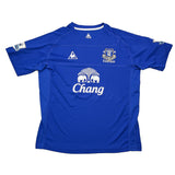 Buy 2010/11 Everton Distin 15 *Match Issue* Home Shirt (XL) Le Coq ~ Free worldwide shipping ~ Authentic Vintage Football Shirts from Cult Kits