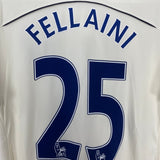 Shop 2010/11 EVERTON FELLAINI #25 THIRD SHIRT (L) LE COQ, classic football shirts, vintage football shirts & retro soccer jerseys at Cult Kits