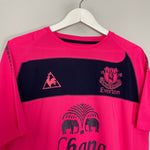 Shop 2010/11 EVERTON SAHA #8 AWAY SHIRT (L) LE COQ, classic football shirts, vintage football shirts & retro soccer jerseys at Cult Kits