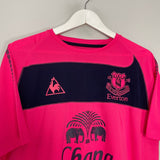 Shop 2010/11 EVERTON SAHA #8 AWAY SHIRT (L) LE COQ, classic football shirts, vintage football shirts & retro soccer jerseys at Cult Kits