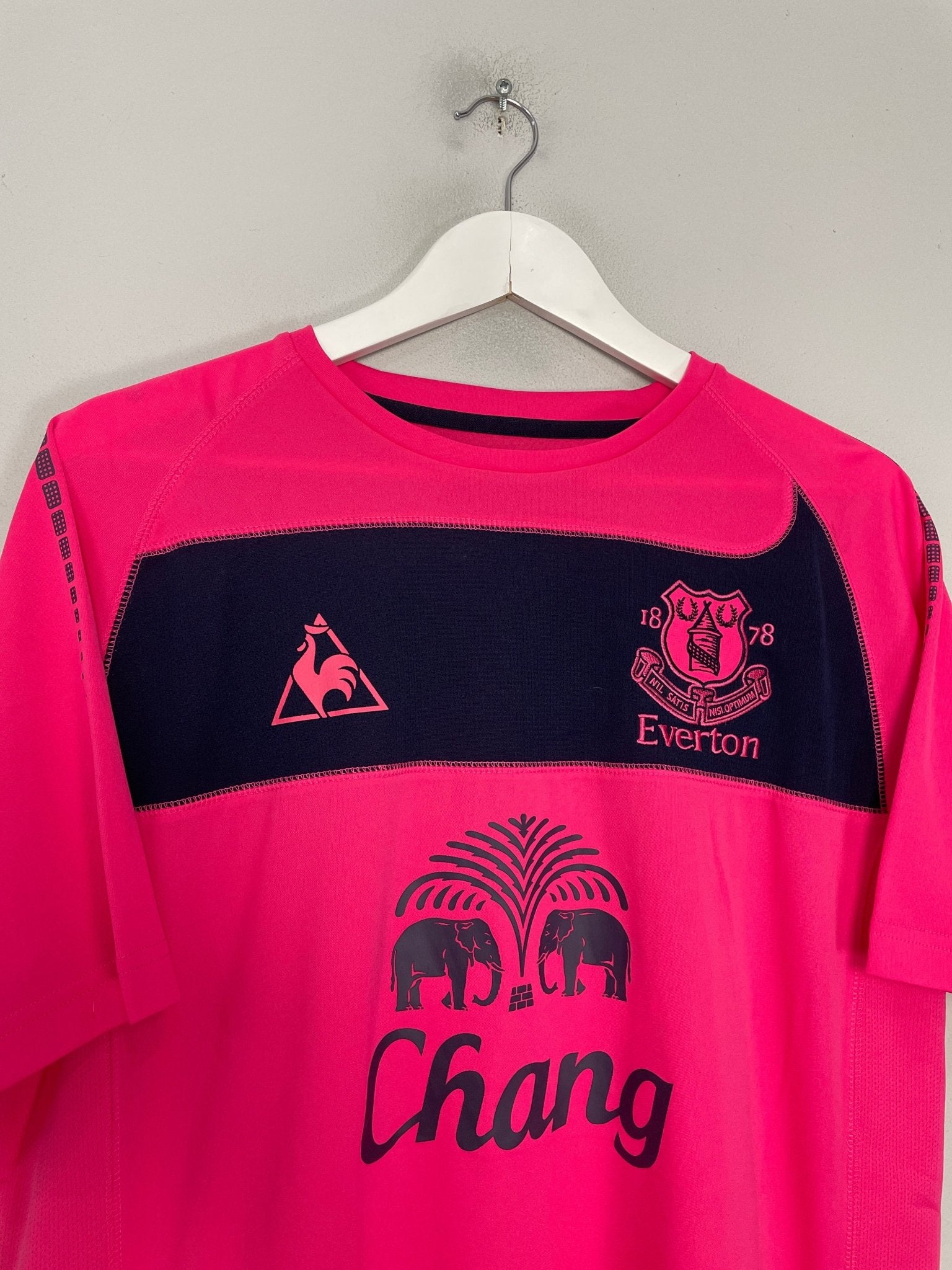 Shop 2010/11 EVERTON SAHA #8 AWAY SHIRT (L) LE COQ, classic football shirts, vintage football shirts & retro soccer jerseys at Cult Kits