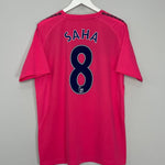 Shop 2010/11 EVERTON SAHA #8 AWAY SHIRT (L) LE COQ, classic football shirts, vintage football shirts & retro soccer jerseys at Cult Kits