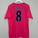 Shop 2010/11 EVERTON SAHA #8 AWAY SHIRT (L) LE COQ, classic football shirts, vintage football shirts & retro soccer jerseys at Cult Kits