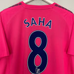 Shop 2010/11 EVERTON SAHA #8 AWAY SHIRT (L) LE COQ, classic football shirts, vintage football shirts & retro soccer jerseys at Cult Kits
