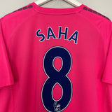 Shop 2010/11 EVERTON SAHA #8 AWAY SHIRT (L) LE COQ, classic football shirts, vintage football shirts & retro soccer jerseys at Cult Kits