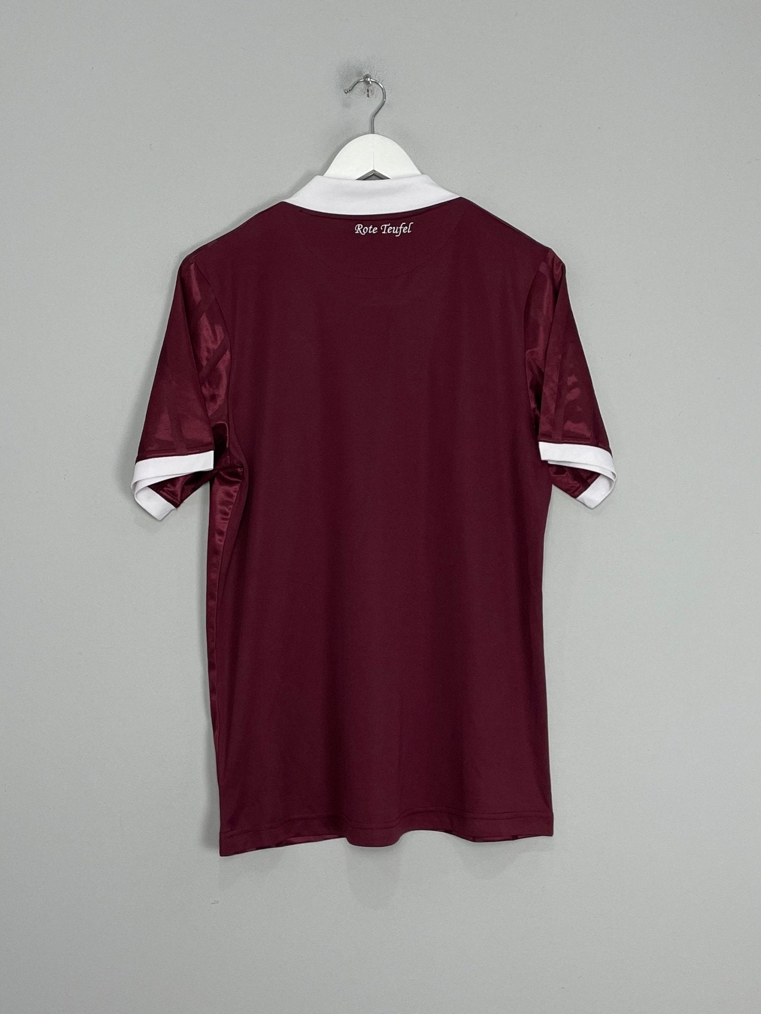 Shop 2010/11 FC KAISERSLAUTERN HOME SHIRT (M) DO YOU FOOTBALL, classic football shirts, vintage football shirts & retro soccer jerseys at Cult Kits