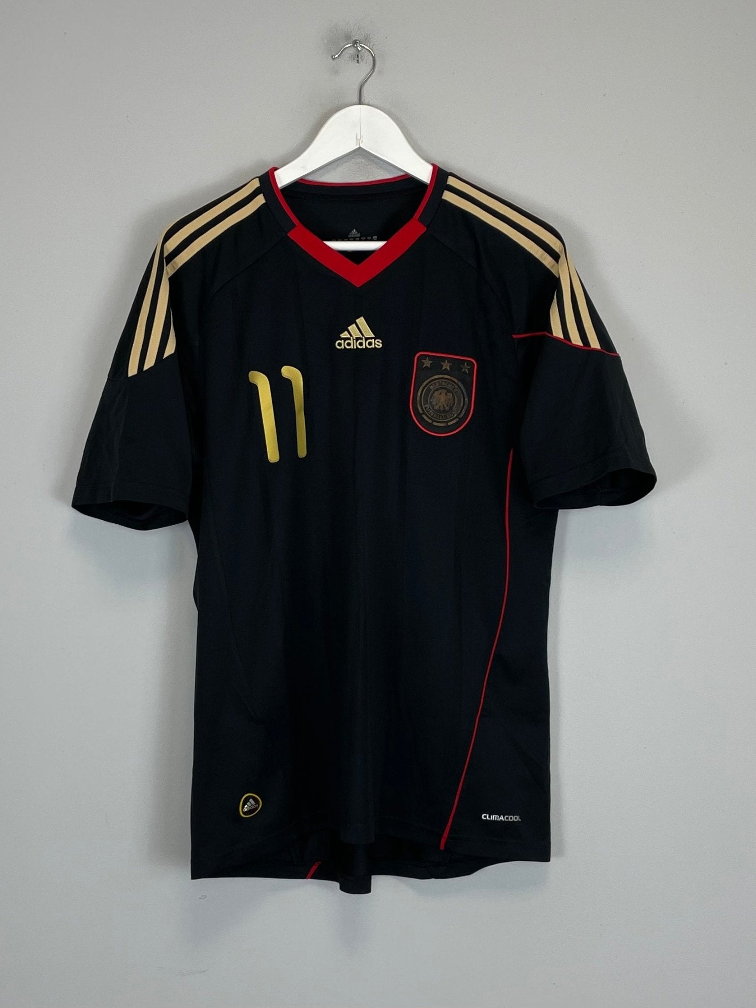 Shop 2010/11 GERMANY KLOSE #11 AWAY SHIRT (M) ADIDAS, classic football shirts, vintage football shirts & retro soccer jerseys at Cult Kits