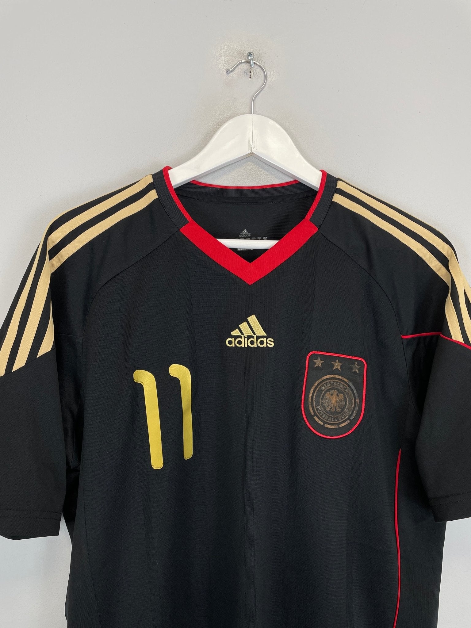 Shop 2010/11 GERMANY KLOSE #11 AWAY SHIRT (M) ADIDAS, classic football shirts, vintage football shirts & retro soccer jerseys at Cult Kits