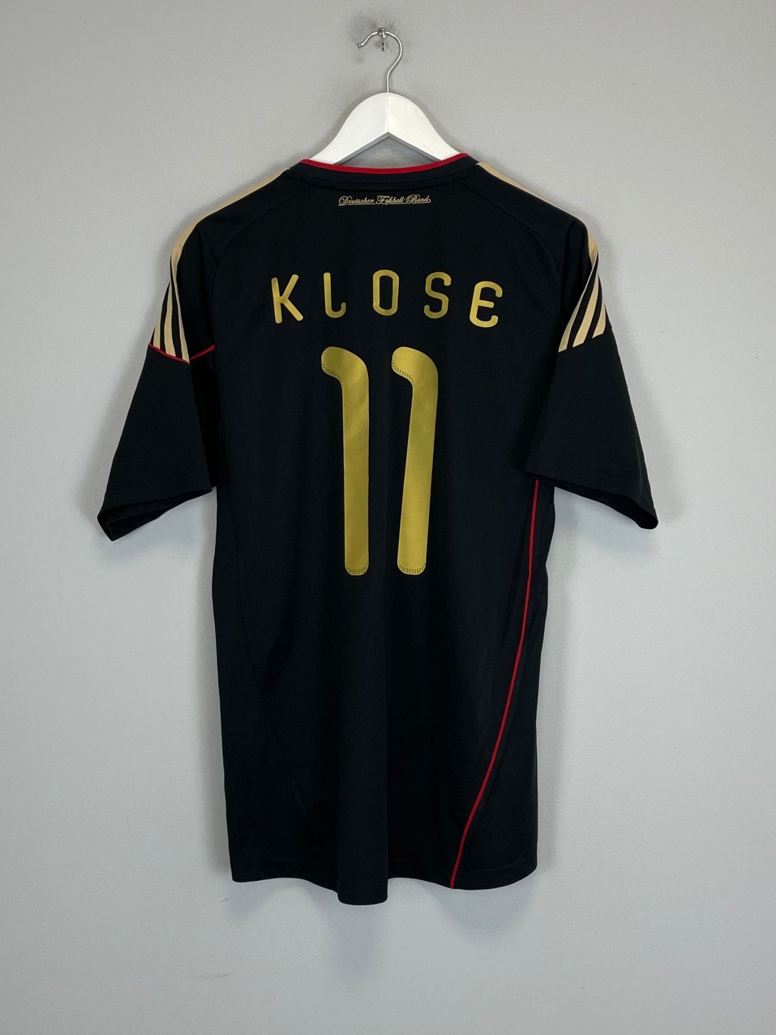 Shop 2010/11 GERMANY KLOSE #11 AWAY SHIRT (M) ADIDAS, classic football shirts, vintage football shirts & retro soccer jerseys at Cult Kits