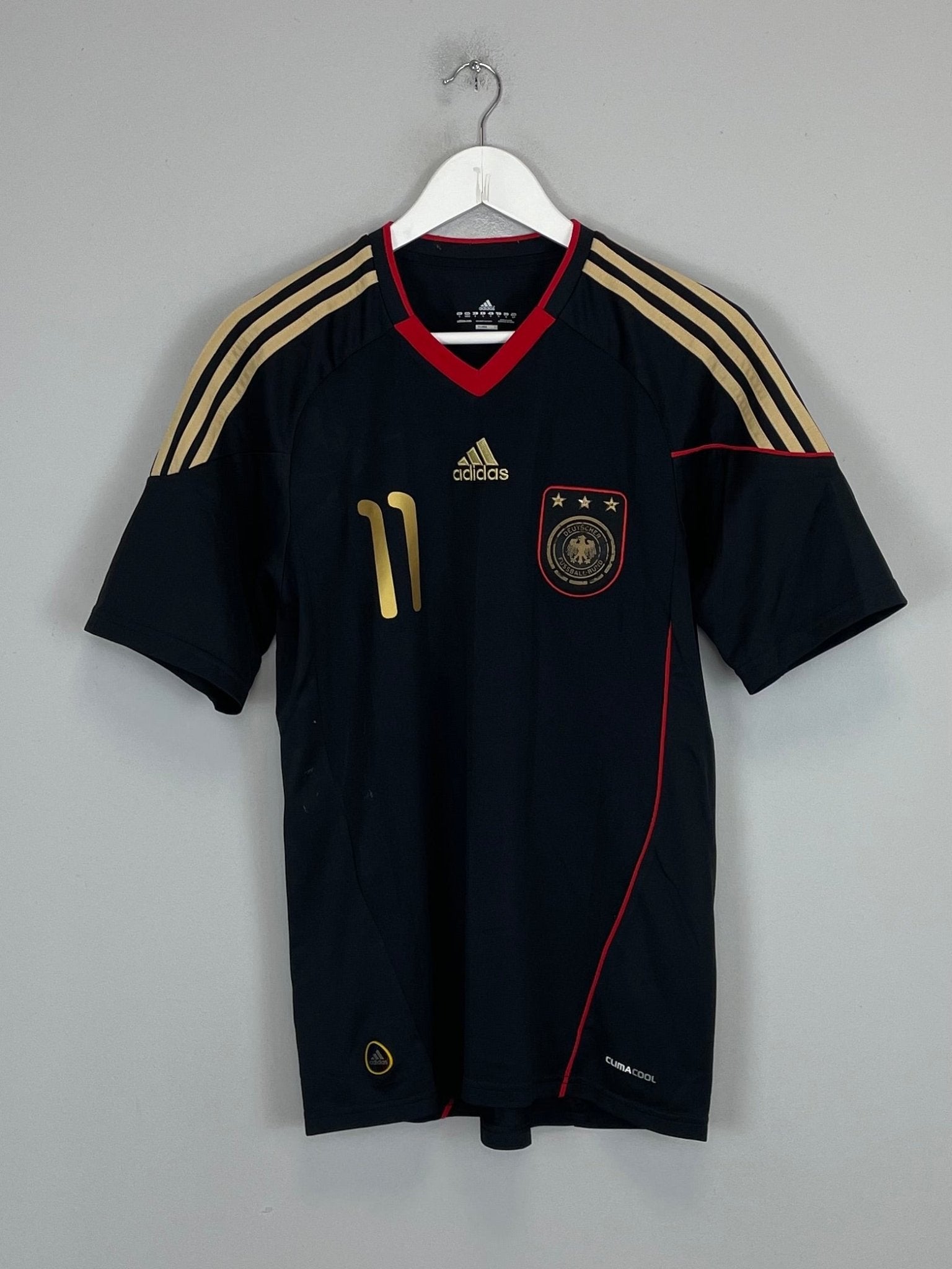 Shop 2010/11 GERMANY KLOSE #11 AWAY SHIRT (S) ADIDAS, classic football shirts, vintage football shirts & retro soccer jerseys at Cult Kits