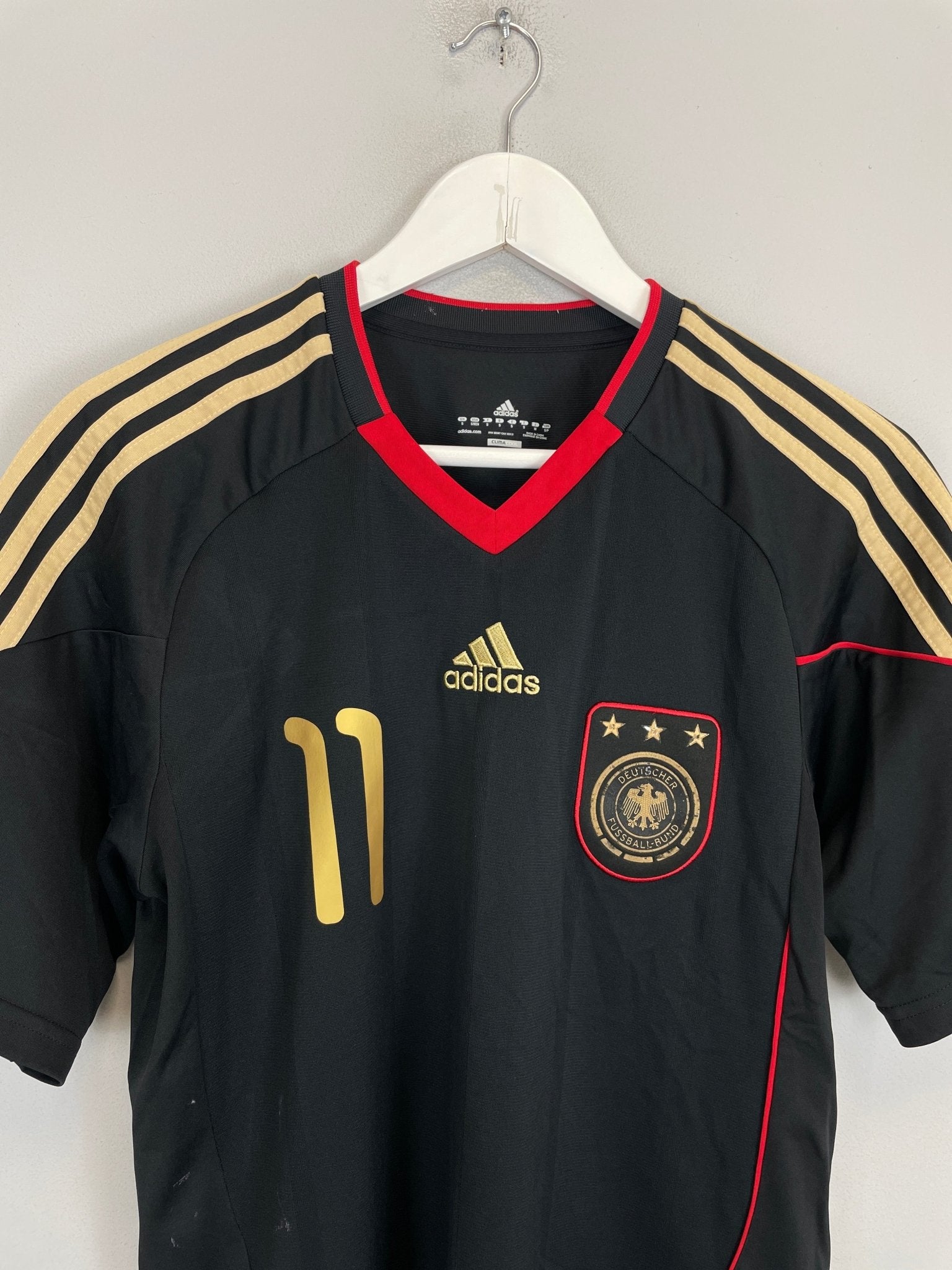 Shop 2010/11 GERMANY KLOSE #11 AWAY SHIRT (S) ADIDAS, classic football shirts, vintage football shirts & retro soccer jerseys at Cult Kits