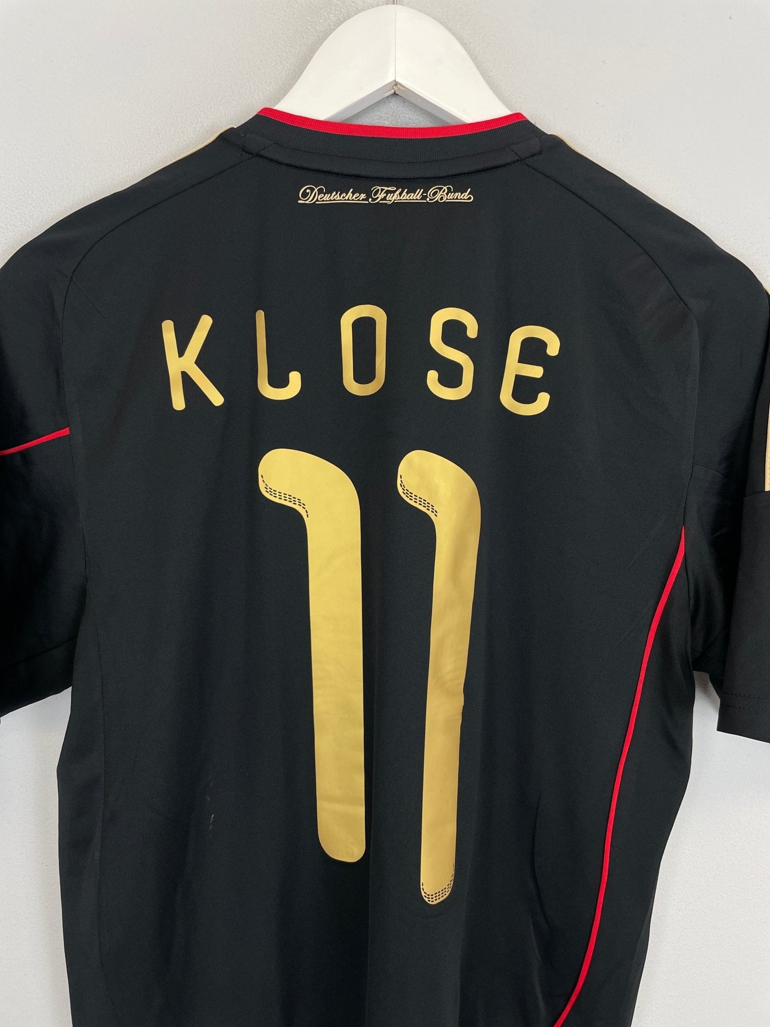 Shop 2010/11 GERMANY KLOSE #11 AWAY SHIRT (S) ADIDAS, classic football shirts, vintage football shirts & retro soccer jerseys at Cult Kits