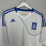 Shop 2010/11 GREECE HOME SHIRT (XL) ADIDAS, classic football shirts, vintage football shirts & retro soccer jerseys at Cult Kits