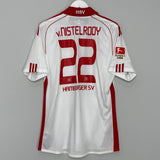 Shop 2010/11 HAMBURG V.NISTELROOY #10 HOME SHIRT (M) ADIDAS, classic football shirts, vintage football shirts & retro soccer jerseys at Cult Kits